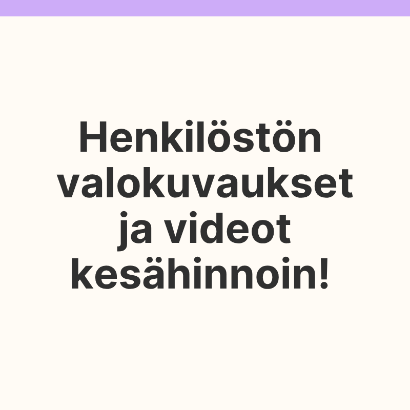 Valokuvaus-kesäetu