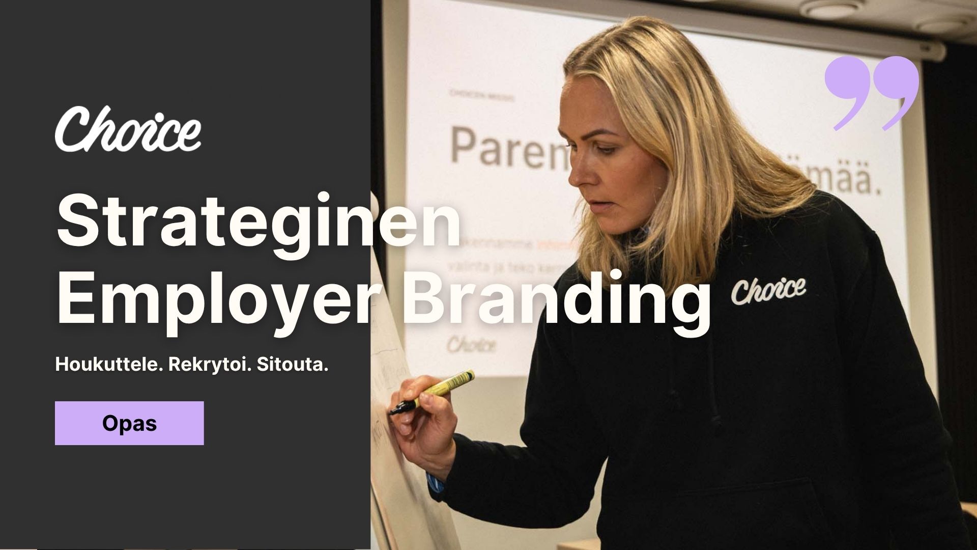 Choicen EB-opas: Strateginen Employer Branding